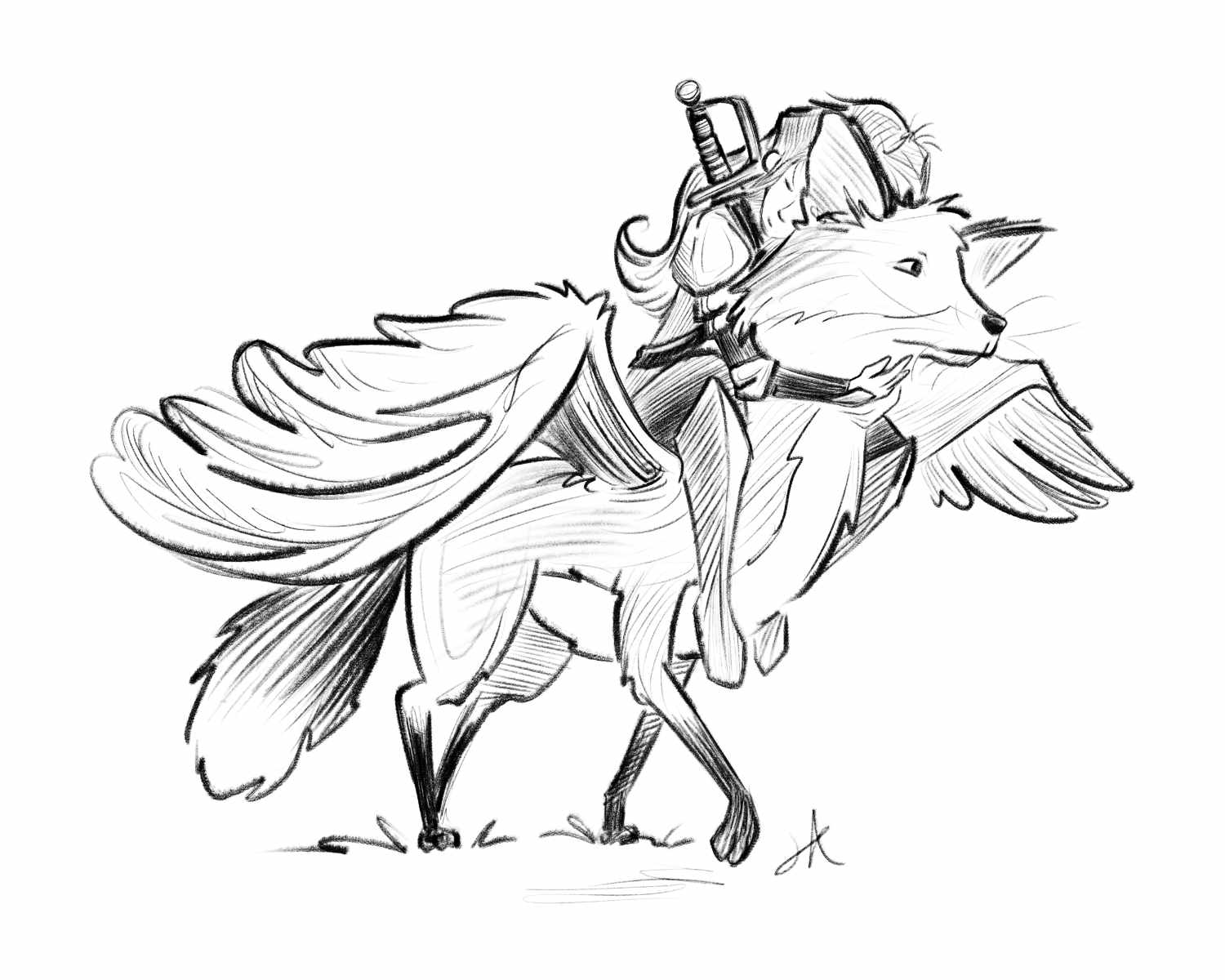 Fox rider